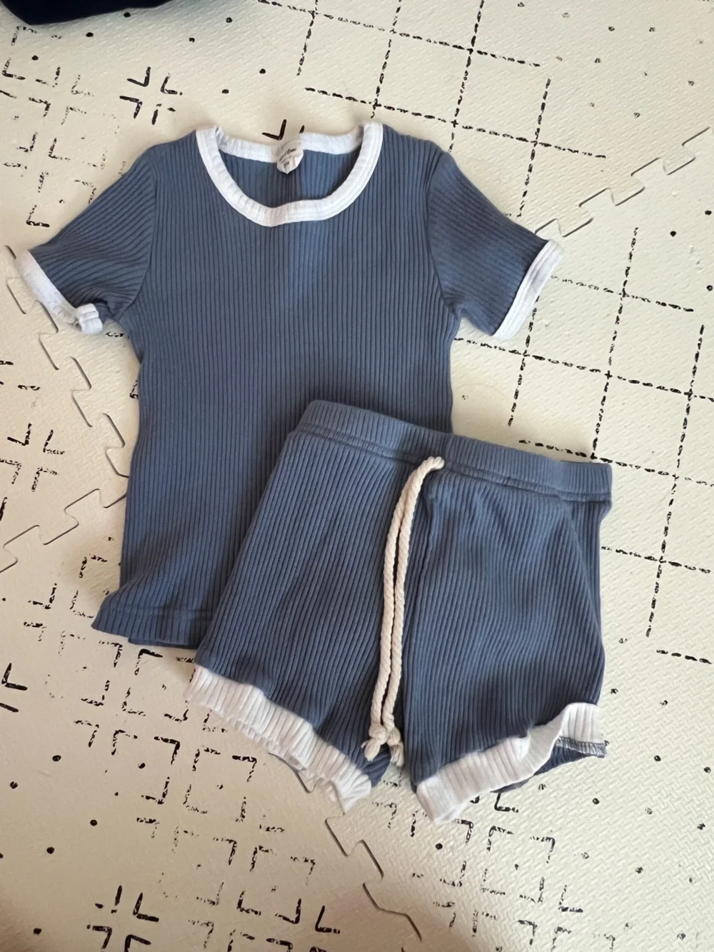 Ryan & remi blue matching set